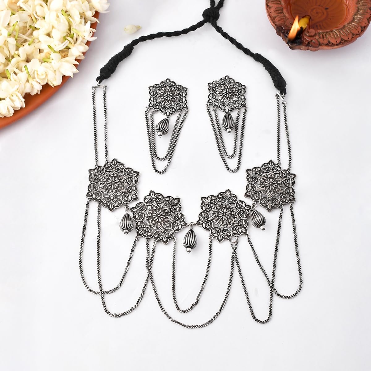 Nrityotsava Falguni Necklace Set